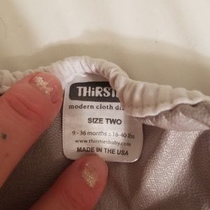 Thirsties Other - Thirsties grey diaper cover Thirsties Other - Thirsties grey diaper cover